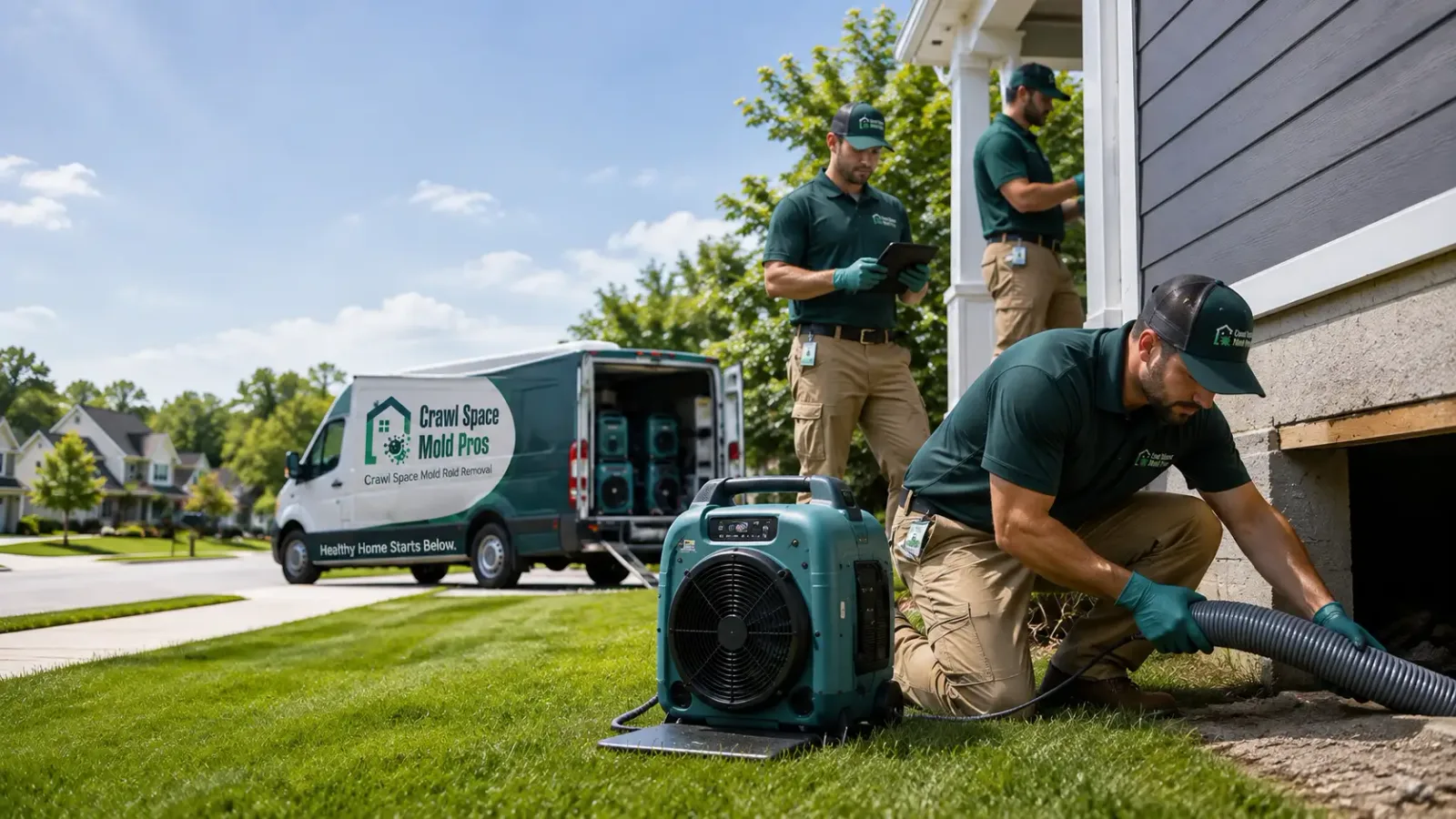 Crawl Space Mold Removal in Jacksontown, OH